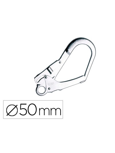 Gancho de seguridad faru acero galvanizado 50 mm
