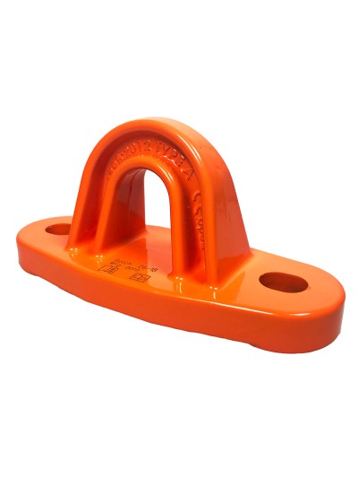 Cancamo faru aleacion aluminio naranja 135x60x60 mm