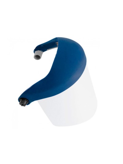 Pantalla para casco faru a20c con visera y protector barbilla azul 200x300 mm