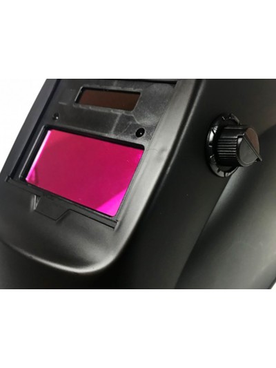 Pantalla de soldador faru electronica 4/9-13 con filtro regulacion exterior 340x230x230 mm
