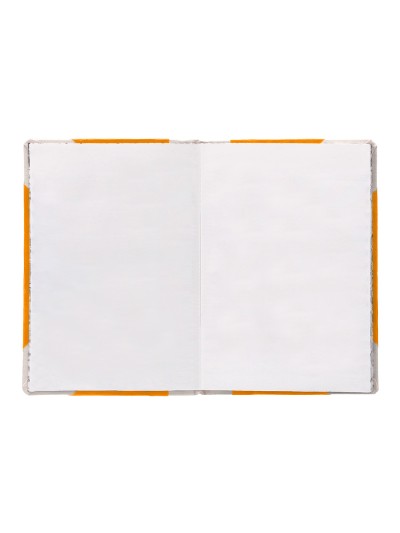 Libro cartone cosido fernandes flecha din a4+ liso 50 hojas 100 gr naranja