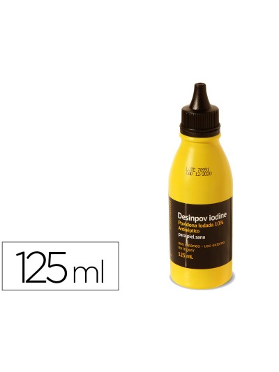 Povidona yodada desinpov antiseptica 10% bote de 125 ml