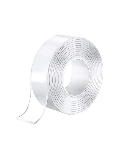 Cinta adhesiva uhu doublefix invisible doble cara extra fuerte 1,5 mt x 19 mm