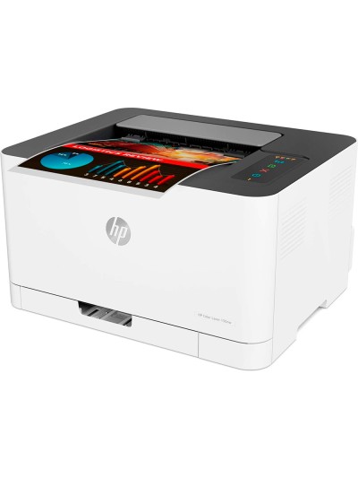 Impresora hp color laser 150nw 18 ppm negro 4 color ppm bandeja 150 hojas
