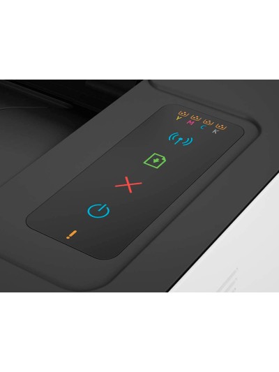 Impresora hp color laser 150nw 18 ppm negro 4 color ppm bandeja 150 hojas