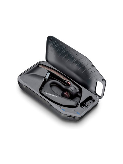 Auricular plantronics voyager 5200 uc para smartphone/portatil/tablets bluetooth alcance 30 mt