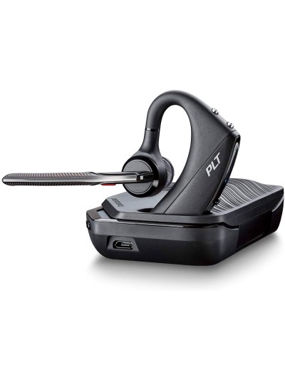 Auricular plantronics voyager 5200 uc para smartphone/portatil/tablets bluetooth alcance 30 mt