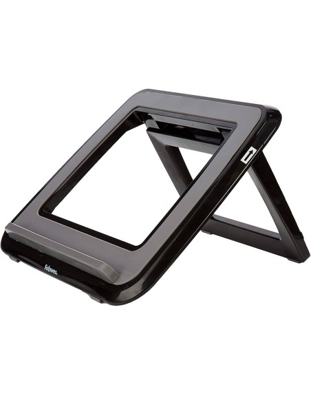 Soporte elevador fellowes i-spire para portatil hasta 17/' ajustable 7 angulos diferentes negro 320x286x42 mm