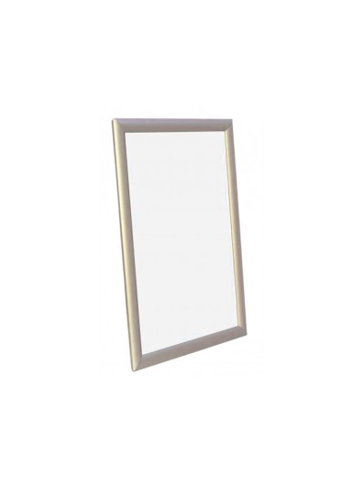 Marco porta anuncios q-connect din a4 marco de aluminio 24x32,7x1,2 cm