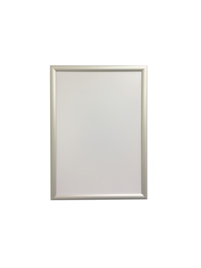 Marco porta anuncios q-connect din a4 marco de aluminio 24x32,7x1,2 cm