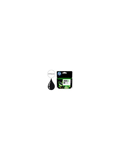 Ink-jet hp 305xl deskjet 1210 / 1212 / 1255 / 2732 / 2752 / 4155 / 4158 envy 6020 / 6052 /6055 / 6420 negro 240