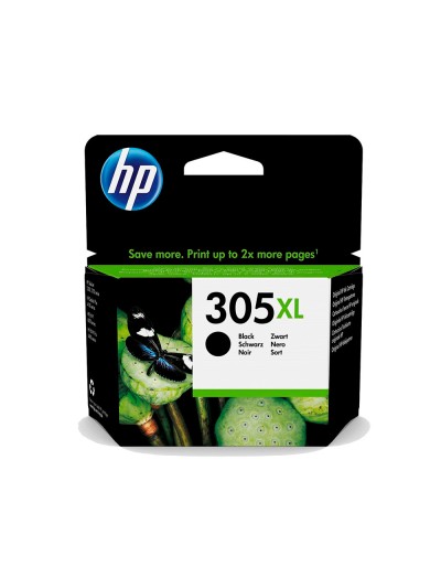 Ink-jet hp 305xl deskjet 1210 / 1212 / 1255 / 2732 / 2752 / 4155 / 4158 envy 6020 / 6052 /6055 / 6420 negro 240