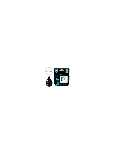 Ink-jet hp 305 deskjet 1210 / 1212 / 1255 / 2732 / 2752 / 4155 / 4158 envy 6020 / 6052 /6055 / 6420 negro 120