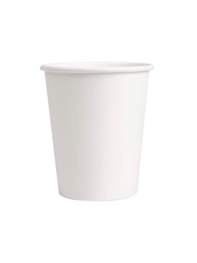 Vaso de carton biodegradable blanco 360 cc paquete de 40 unidades
