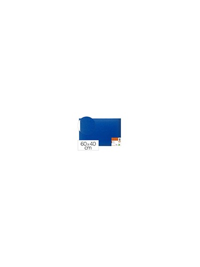 Tablero de anuncios liderpapel fieltro color azul 40x60 cm