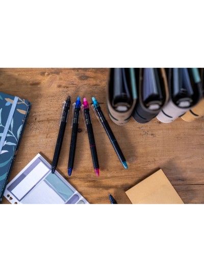 Boligrafo pilot frixion point clicker borrable 0,5 mm azul