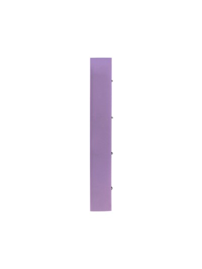 Carpeta con recambio liderpapel a4 cuadro 5mm 100 hojas 80g polipropileno 4 anillas 40mm lavanda opaco
