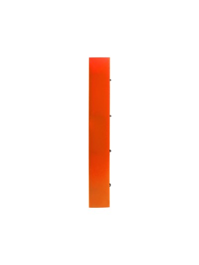 Carpeta con recambio liderpapel a4 cuadro 5mm 100 hojas 80g polipropileno 4 anillas 40mm naranja fluor
