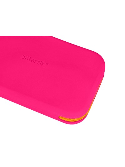 Estuche portatodo antartik tropical dive silicona soft rectangular 190x120x25 mm rosa fucsia