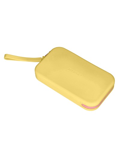Estuche portatodo antartik tropical dive silicona soft rectangular 190x120x25 mm amarillo