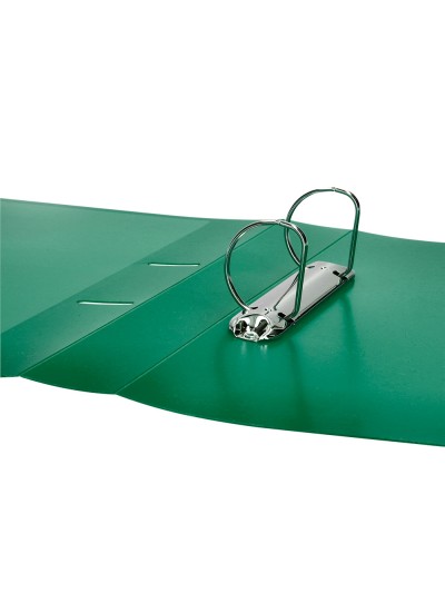 Carpeta liderpapel canguro 2 anillas 40 mm mixtas polipropileno din a4 verde translicudo