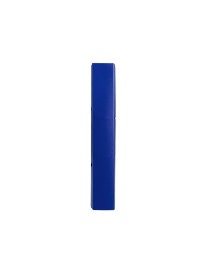 Carpeta liderpapel canguro 2 anillas 40 mm mixtas polipropileno din a4 azul translicudo