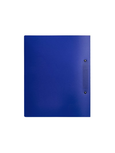 Carpeta liderpapel canguro 2 anillas 40 mm mixtas polipropileno din a4 azul translicudo