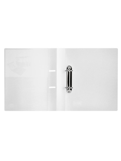 Carpeta liderpapel canguro 2 anillas 40 mm mixtas polipropileno din a4 transparente