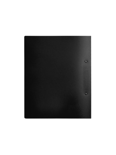 Carpeta liderpapel canguro 2 anillas 40 mm mixtas polipropileno din a4 negro opaco