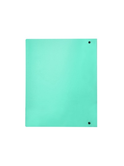 Carpeta liderpapel 4 anillas mixtas 40 mm polipropileno din a4 verde manzana opaco