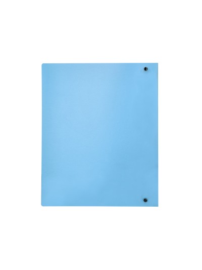 Carpeta liderpapel 4 anillas mixtas 40 mm polipropileno din a4 celeste opaco