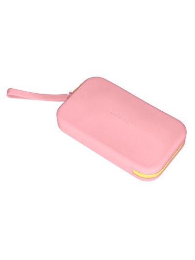 Estuche portatodo antartik tropical dive silicona soft rectangular 190x120x25 mm rosa chicle
