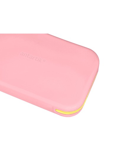 Estuche portatodo antartik tropical dive silicona soft rectangular 190x120x25 mm rosa chicle