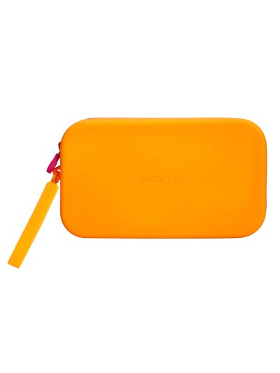 Estuche portatodo antartik tropical dive silicona soft rectangular 190x120x25 mm naranja