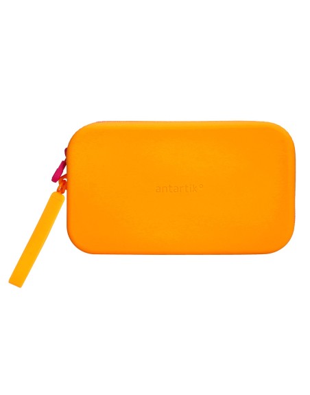 Estuche portatodo antartik tropical dive silicona soft rectangular 190x120x25 mm naranja