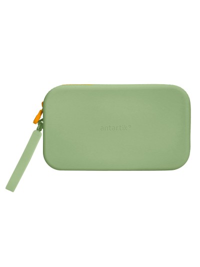 Estuche portatodo antartik tropical dive silicona soft rectangular 190x120x25 mm verde militar