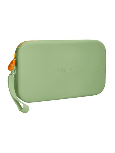 Estuche portatodo antartik tropical dive silicona soft rectangular 190x120x25 mm verde militar