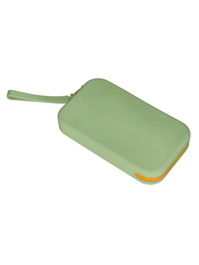 Estuche portatodo antartik tropical dive silicona soft rectangular 190x120x25 mm verde militar