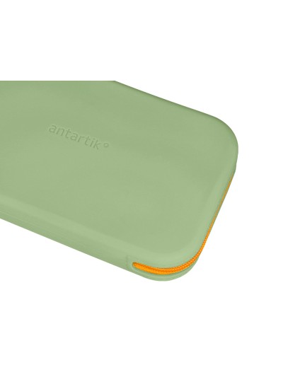Estuche portatodo antartik tropical dive silicona soft rectangular 190x120x25 mm verde militar