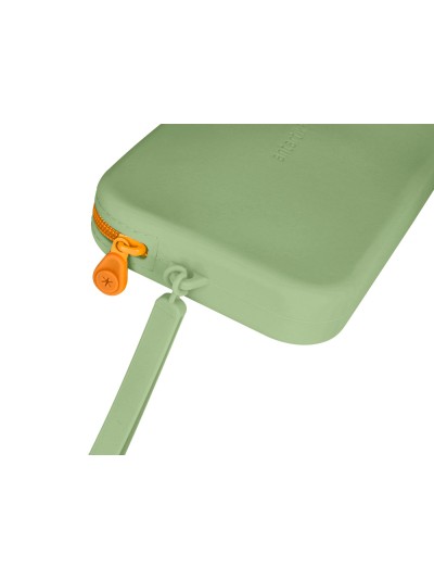 Estuche portatodo antartik tropical dive silicona soft rectangular 190x120x25 mm verde militar