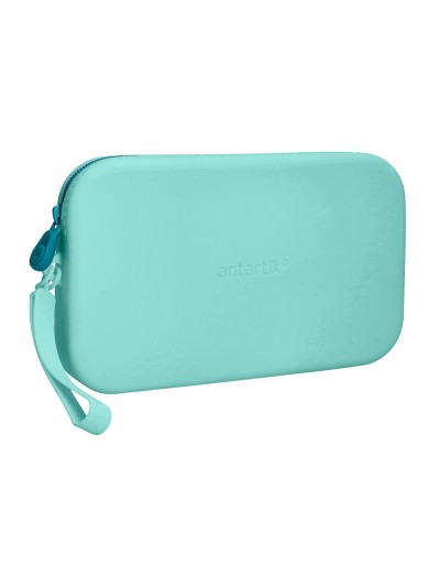 Estuche portatodo antartik tropical dive silicona soft rectangular 190x120x25 mm menta