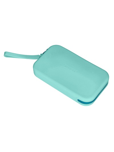Estuche portatodo antartik tropical dive silicona soft rectangular 190x120x25 mm menta
