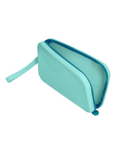 Estuche portatodo antartik tropical dive silicona soft rectangular 190x120x25 mm menta
