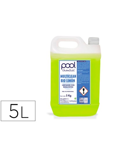 Fregasuelos dahi aroma limon garrafa de 5 litros