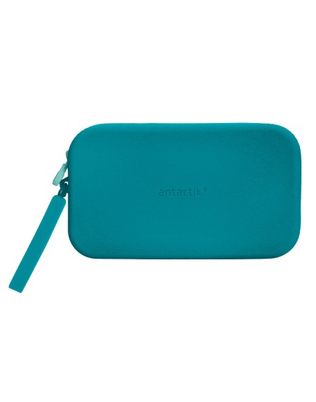 Estuche portatodo antartik tropical dive silicona soft rectangular 190x120x25 mm azul turquesa