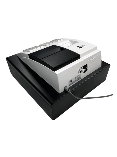 Registradora ecr sampos er-057 s blanca 14 departamentos display vfd antireflejos conforme