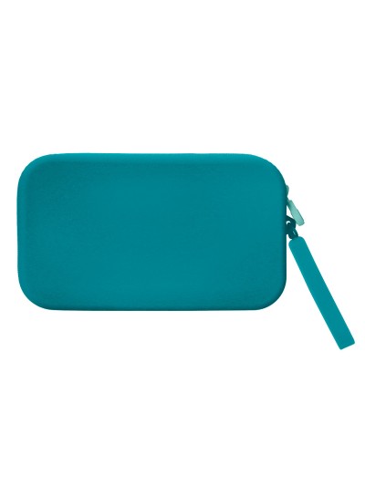 Estuche portatodo antartik tropical dive silicona soft rectangular 190x120x25 mm azul turquesa