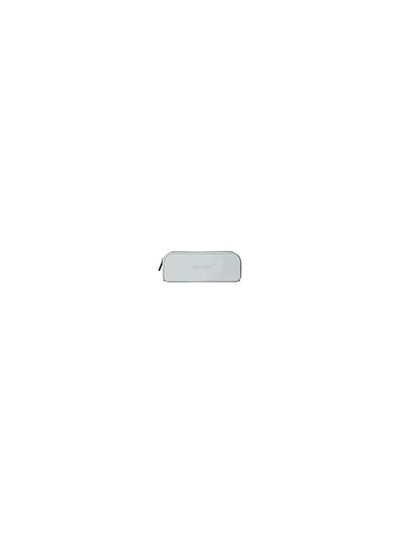 Estuche portatodo antartik prisma silicona soft rectangular 185x50x75 mm gris