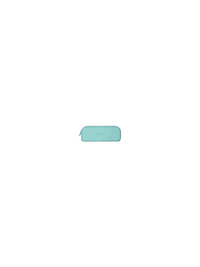Estuche portatodo antartik prisma silicona soft rectangular 185x50x75 mm menta