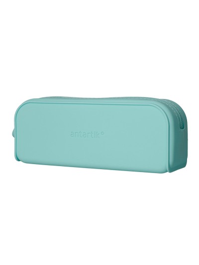 Estuche portatodo antartik prisma silicona soft rectangular 185x50x75 mm menta